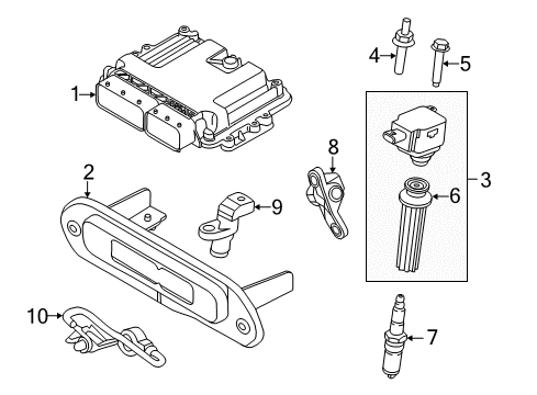 2012 Ford Edge Powertrain Control Diagram 2 - Thumbnail