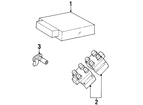 1997 Lincoln Continental Ignition System Diagram