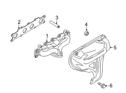 2016 Ford Escape Exhaust Manifold Diagram 2 - Thumbnail