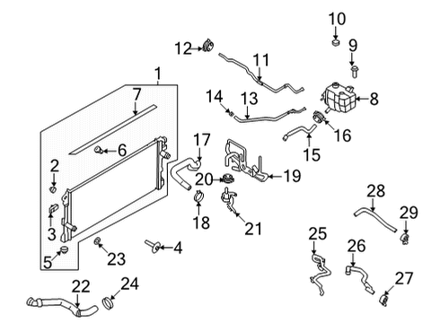 2021 Ford Bronco Bolt Diagram for -W713219-S439