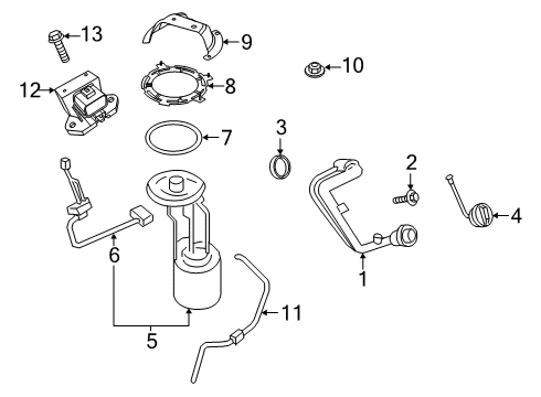 2022 Ford F-350 Super Duty Senders Diagram 3 - Thumbnail