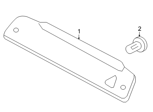 2013 Ford Expedition High Mount Lamps Diagram