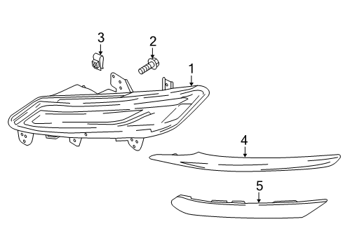 2015 Lincoln MKZ Fog Lamps Diagram