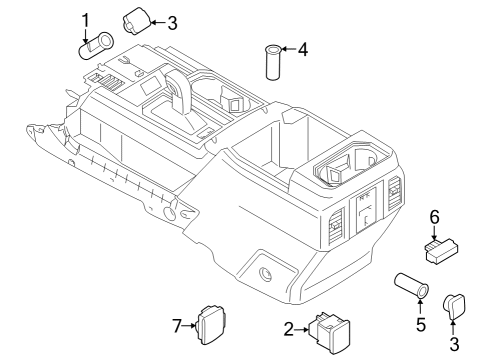 2023 Ford F-150 Heated Seats Diagram 2 - Thumbnail