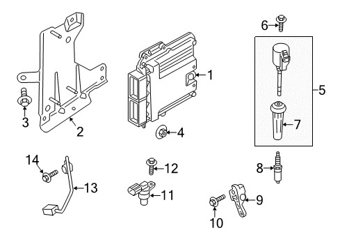 2018 Lincoln MKZ Powertrain Control Diagram 1 - Thumbnail