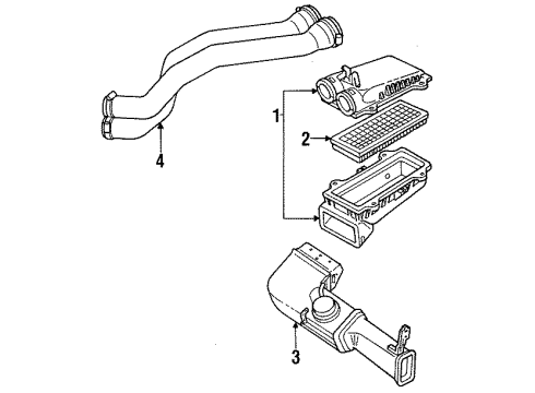 1996 Ford F-150 Filters Diagram 2 - Thumbnail