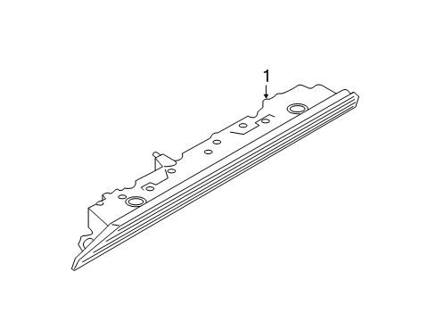 2019 Ford EcoSport High Mount Lamps Diagram