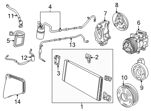 2001 Ford Taurus Bracket Diagram for YF1Z-19D606-AA