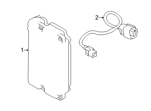 2009 Mercury Sable Electrical Components Diagram 2 - Thumbnail