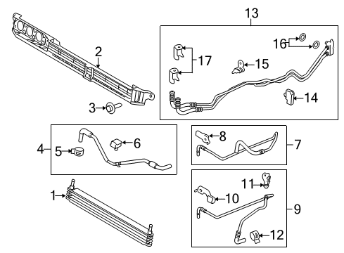 2018 Ford F-150 Trans Oil Cooler Diagram 4 - Thumbnail