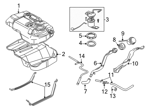 2002 Ford Escape Fuel Supply Diagram