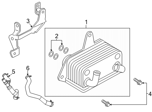 2019 Ford Ranger Trans Oil Cooler Diagram