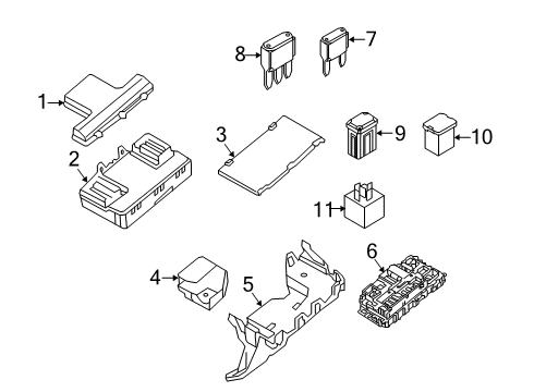 2023 Lincoln Nautilus Fuse & Relay Diagram