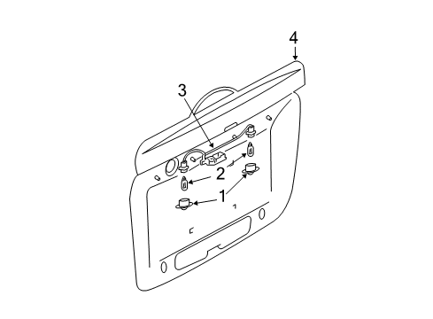 2003 Ford Expedition License Lamps Diagram