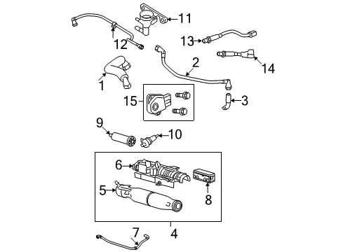 2007 Ford F-150 Emission Components Diagram 3 - Thumbnail