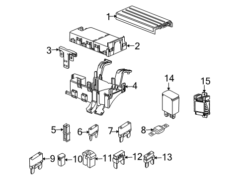 2006 Mercury Milan Fuse & Relay Diagram