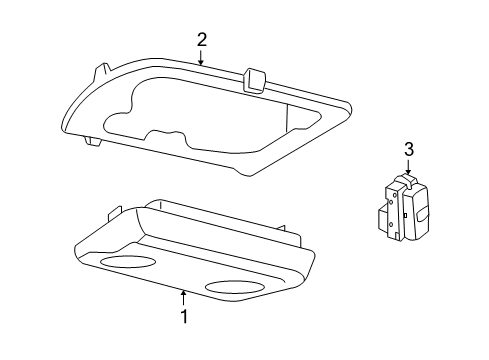 2008 Ford Mustang Convertible Top Diagram 2 - Thumbnail