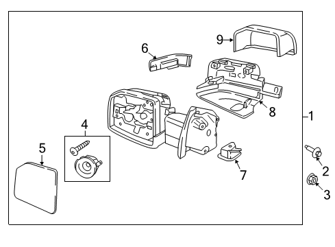 2015 Ford F-150 Mirrors, Electrical Diagram 3 - Thumbnail