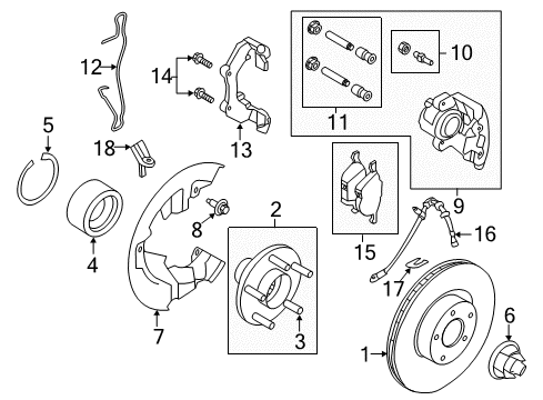 2017 Ford Escape Anti-Lock Brakes Diagram 2 - Thumbnail