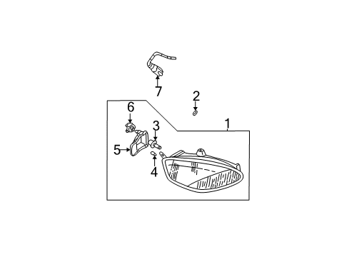 2006 Ford Focus Headlamps Diagram