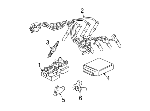 2001 Ford Ranger Ignition System Diagram 2 - Thumbnail