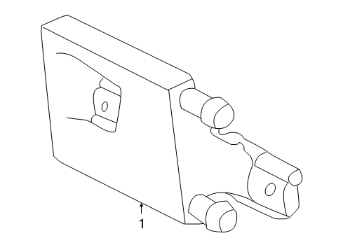 2001 Ford Excursion Power Steering Oil Cooler Diagram 1 - Thumbnail