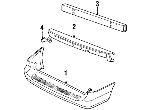 1999 Ford Windstar Cover Diagram for XF2Z-17K835-AAA