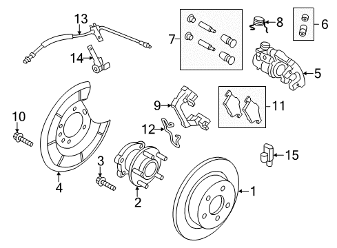 2015 Ford Escape Anti-Lock Brakes Diagram 4 - Thumbnail