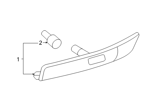 2006 Mercury Milan Side Marker Lamps Diagram