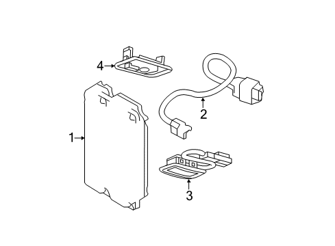 2010 Lincoln MKZ Electrical Components Diagram 1 - Thumbnail