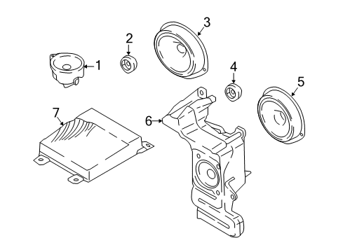 2018 Ford EcoSport Sound System Diagram 2 - Thumbnail