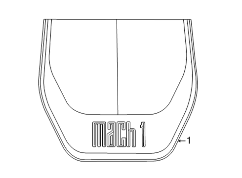 2023 Ford Mustang Stripe Tape Diagram 7 - Thumbnail