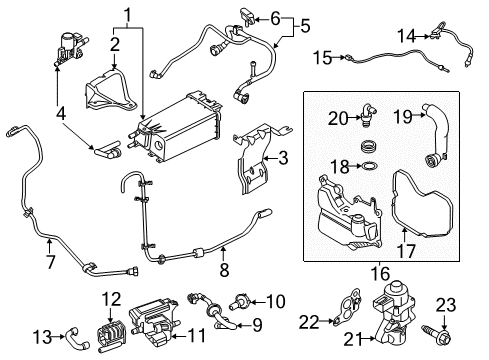 2014 Ford C-Max EGR System Diagram