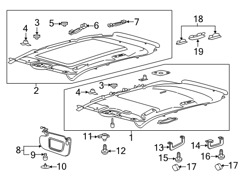 2023 Lincoln Nautilus Handle - Assist Diagram for DS7Z-5831406-AD