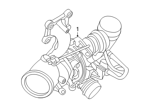 2020 Ford Escape Exhaust Manifold Diagram 1 - Thumbnail