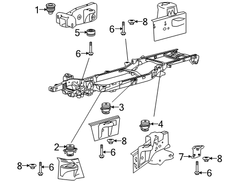 2012 Ford F-150 Frame & Components Diagram 2 - Thumbnail