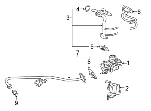 2021 Ford F-150 EGR System Diagram