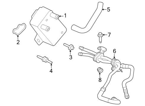 2022 Ford Bronco Oil Cooler Diagram 2 - Thumbnail