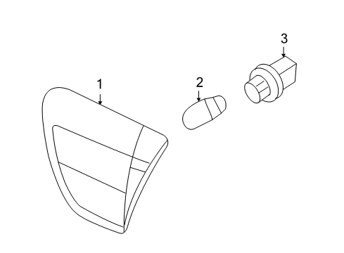 2007 Mercury Milan Combination Lamps Diagram 2 - Thumbnail