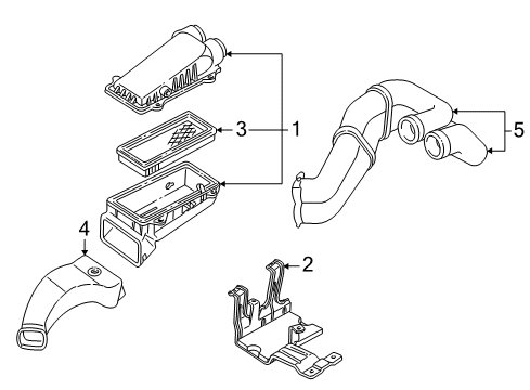 1992 Ford E-150 Econoline Filters Diagram 2 - Thumbnail