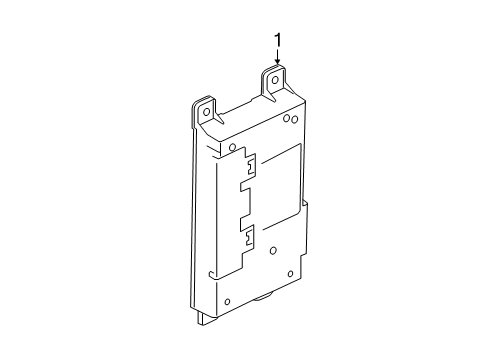 2023 Ford Ranger Communication System Components Diagram