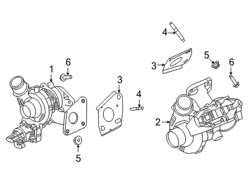 2023 Ford Bronco Turbocharger Diagram 4 - Thumbnail