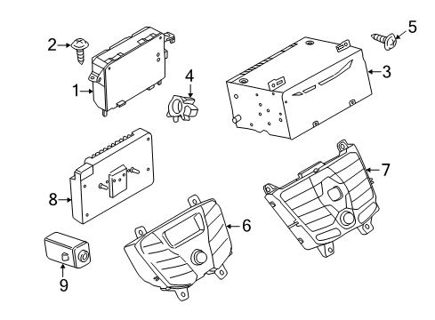 2015 Ford Transit-350 Sound System Diagram 1 - Thumbnail