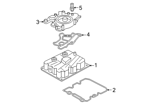 2004 Ford F-350 Super Duty Oil Cooler Diagram 2 - Thumbnail