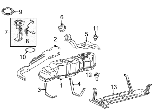 2006 Lincoln Mark LT Senders Diagram