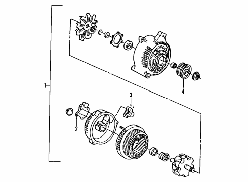 1987 Ford Country Squire Alternator Diagram