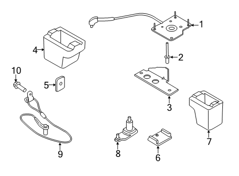 2022 Ford Transit-250 Spare Tire Carrier Diagram 2 - Thumbnail