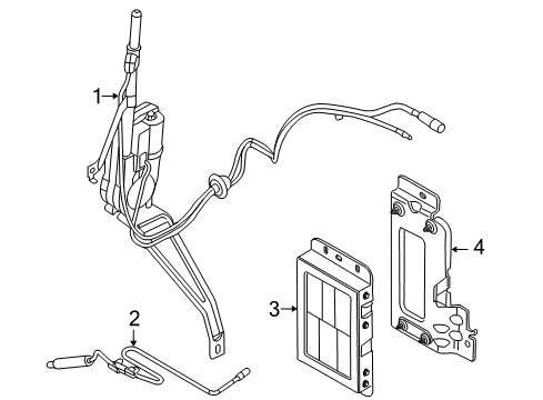 2008 Ford Explorer Antenna & Radio Diagram 3 - Thumbnail