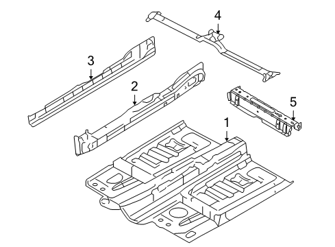 2008 Ford Taurus X Floor Diagram