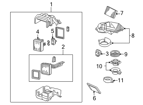 2004 Ford Thunderbird Air Conditioner Diagram 2 - Thumbnail